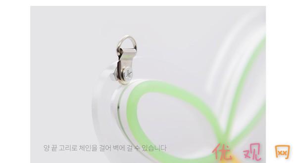 ▲韩国品牌推造型霓虹灯管。 （图／翻摄自10X10.co.kr）